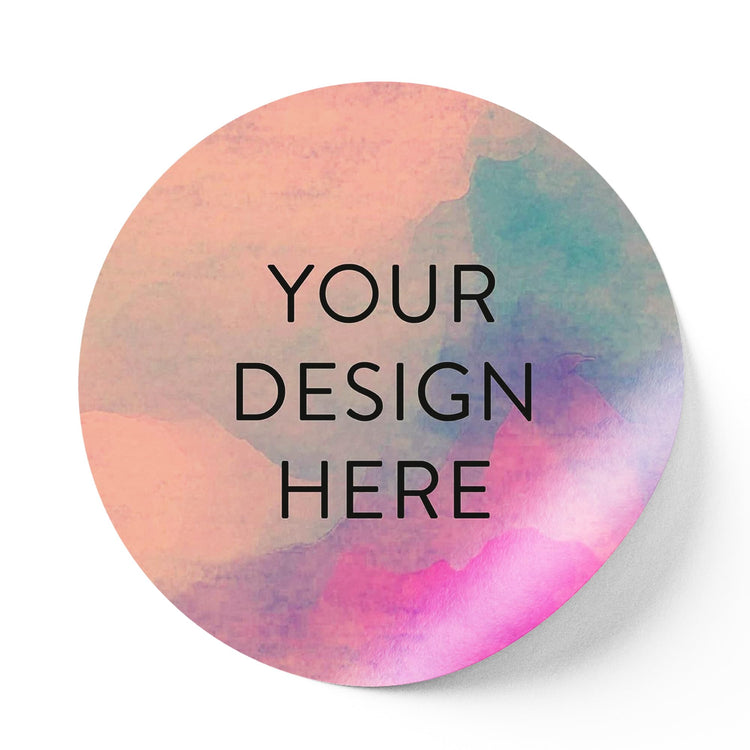 Custom Vinyl Stickers Your Image (100 Count)