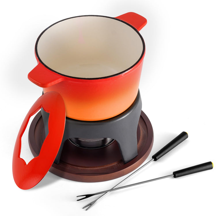 Sierra Cast Iron Fondue Set