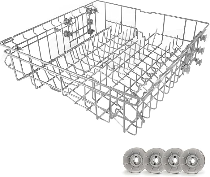ใ๐ฎ๐ฌ๐ฎ๐ฒ ๐๐ฅ๐๐ง๐๐๐๐ใDishwasher DD82-01385B A/S Assembly-Middle Dishrack (20.5''W*20''D), Center Dishrack (With Dishrack Rollers) - Fit for Samsung Dishwasher Parts DW80R2031/DW80M2020US Series