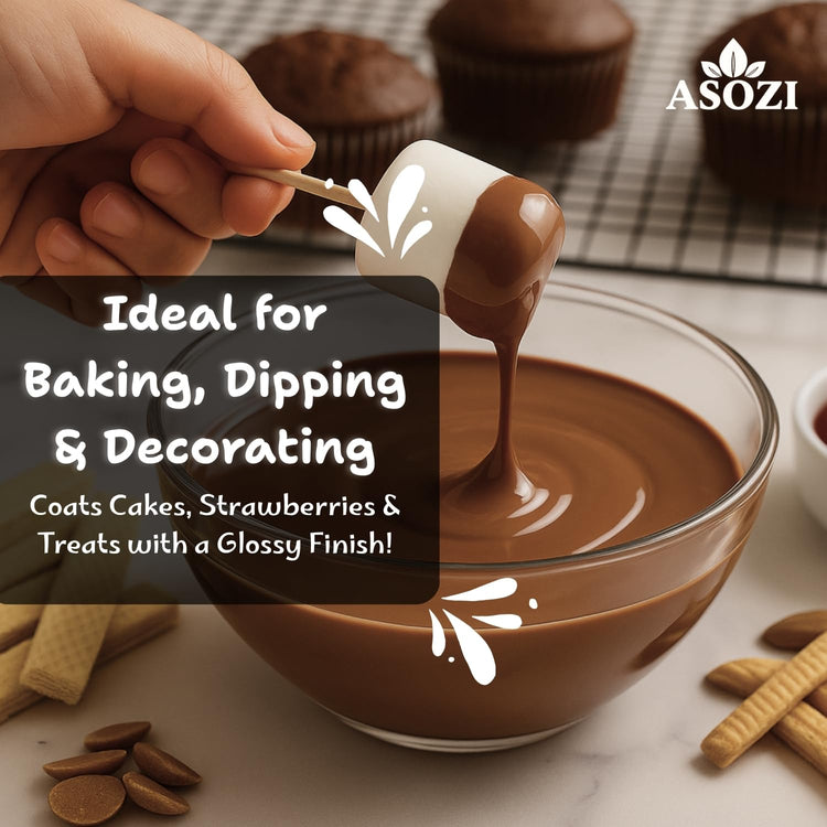 Milk Chocolate Melting Wafers 5lb (80 Ounce)