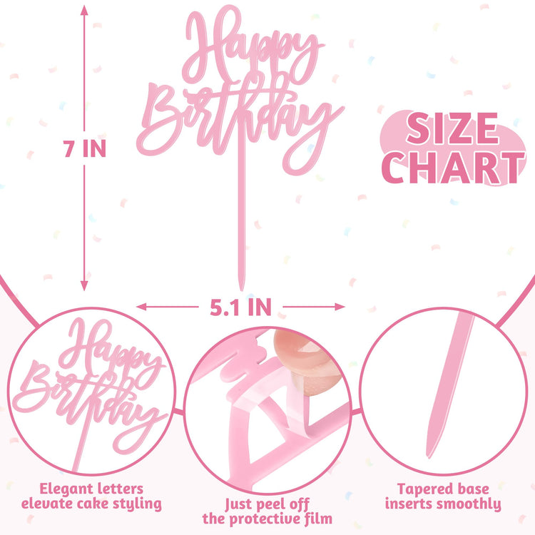 1 PCS Birthday Cake Topper