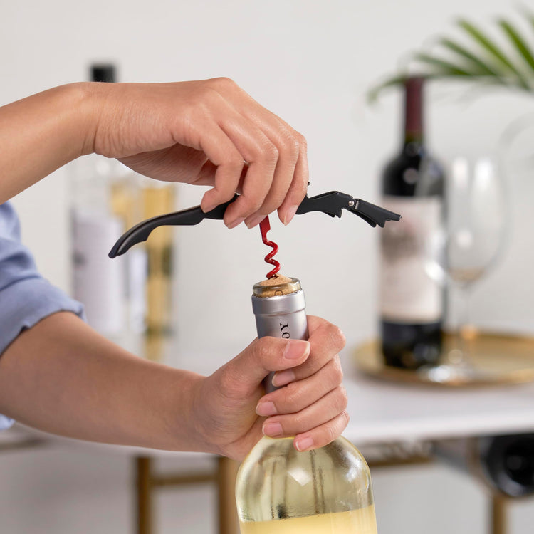 Truetap Double Hinged Waiter's Corkscrew Wine Opener