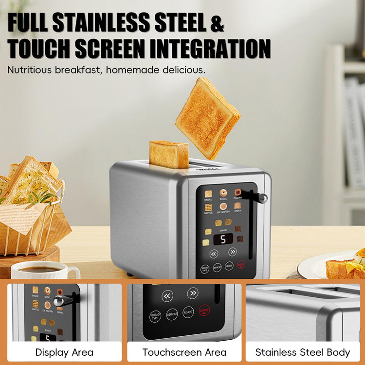 Touch Screen Toaster 2 Slice