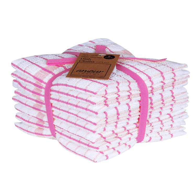 Kitchen Dish Cloths Set of 8 (8 Count)