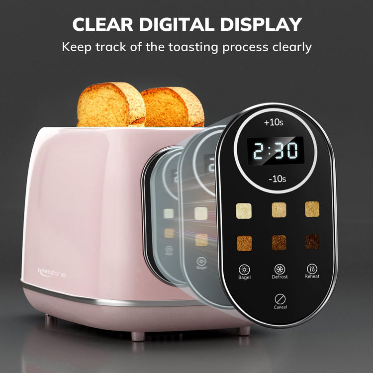 Smart Touch Screen Toaster 2 Slice