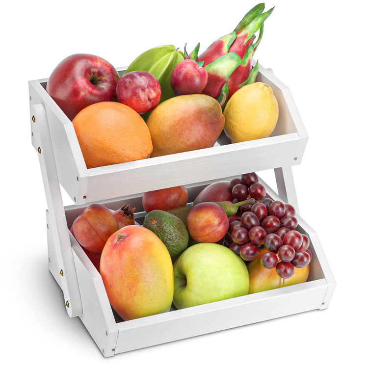 2 Tier Fruit Basket for Kitchen Counter
