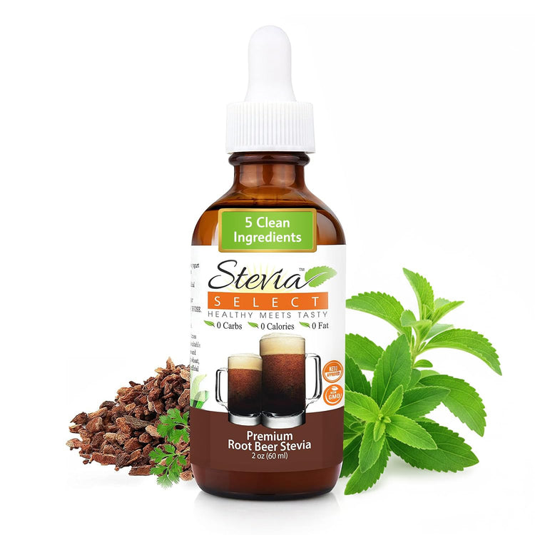 Root Beer Flavored Liquid Stevia (2 Fl Oz)