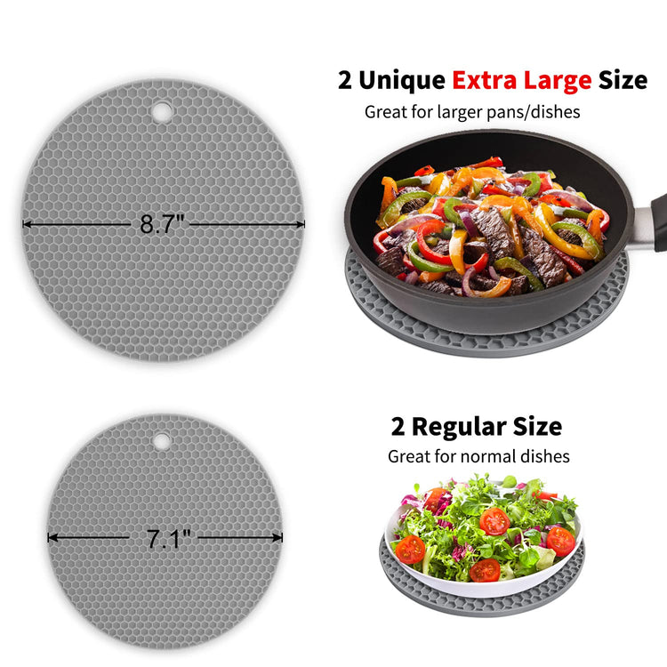 Silicone Trivet Mats