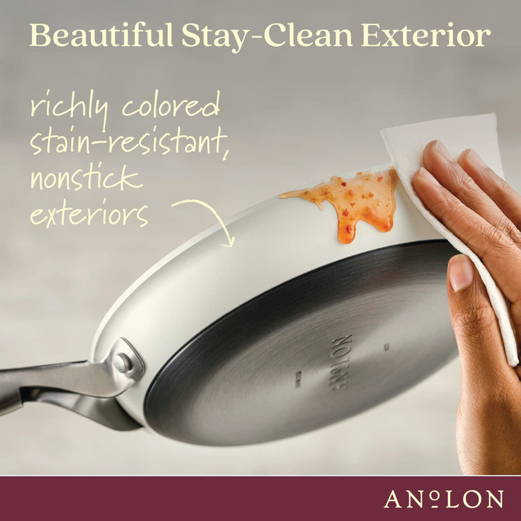 Achieve Hard Anodized Nonstick Frying Pan