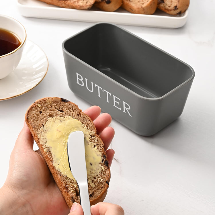 Plastic Large Butter Dish With Lid