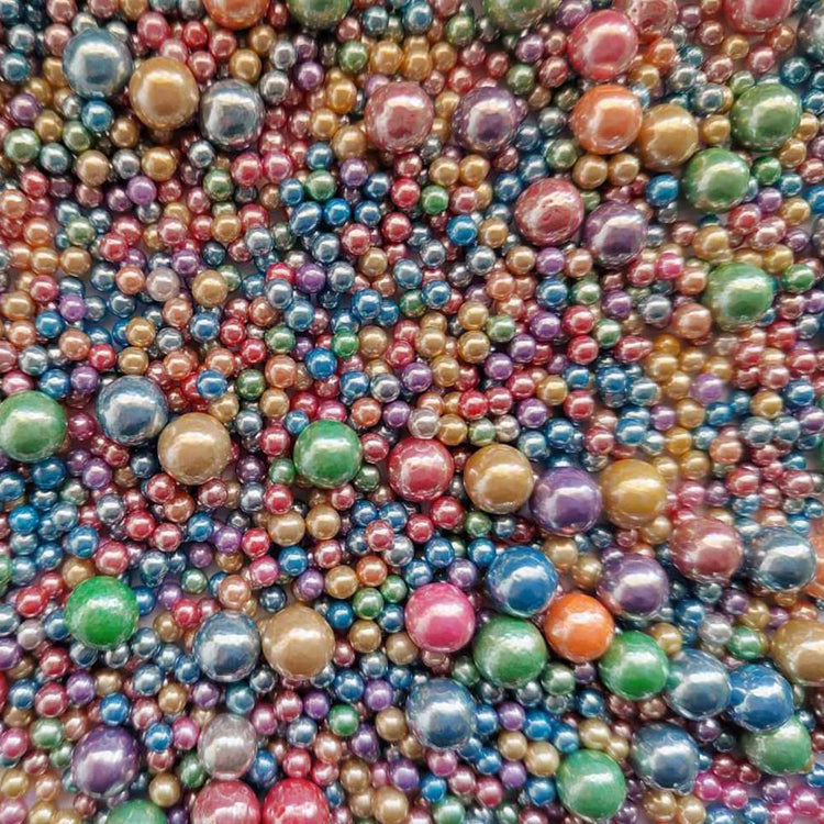 Edible Light Colorful Sugar Pearls Candy Sprinkles 120G (4.23 Ounce)