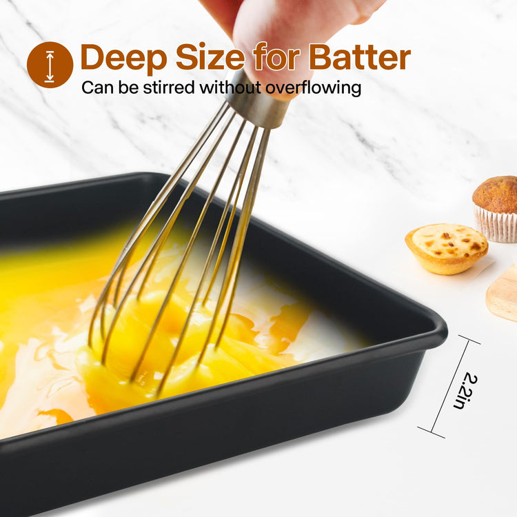 Rectangle Cake Pans (3 Count)