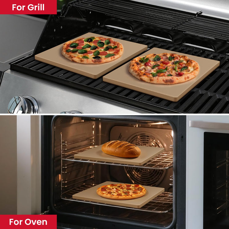 2 PCS Pizza Stones Set (2 Count)