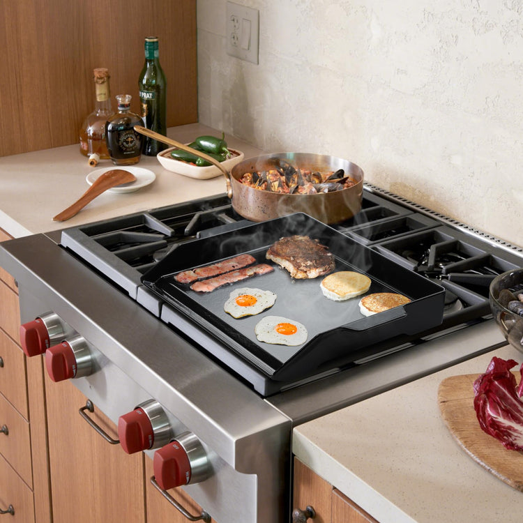Onlyfire Universal Enamelled Cast Iron Cooking Griddle