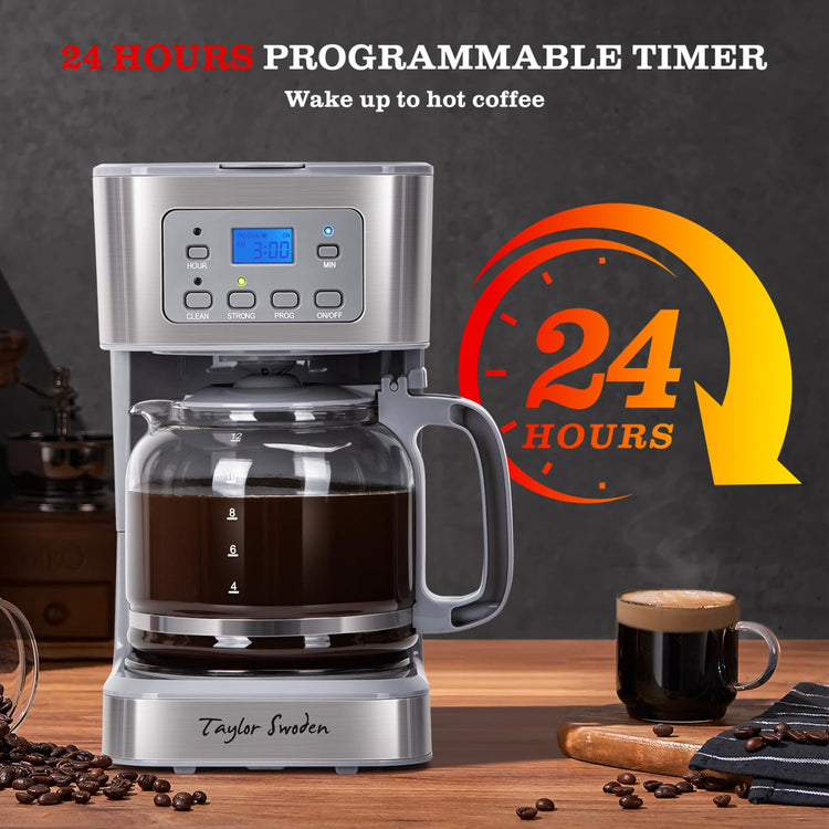 12 Cup Programmable Coffee Maker