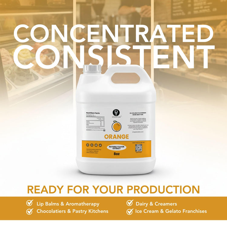 Natural Orange Extract (8 Fl Oz)