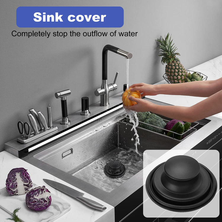 Kitchen Sink Drain Strainer 3 Pack Stainless Steel Sink Stopper (3 Count)