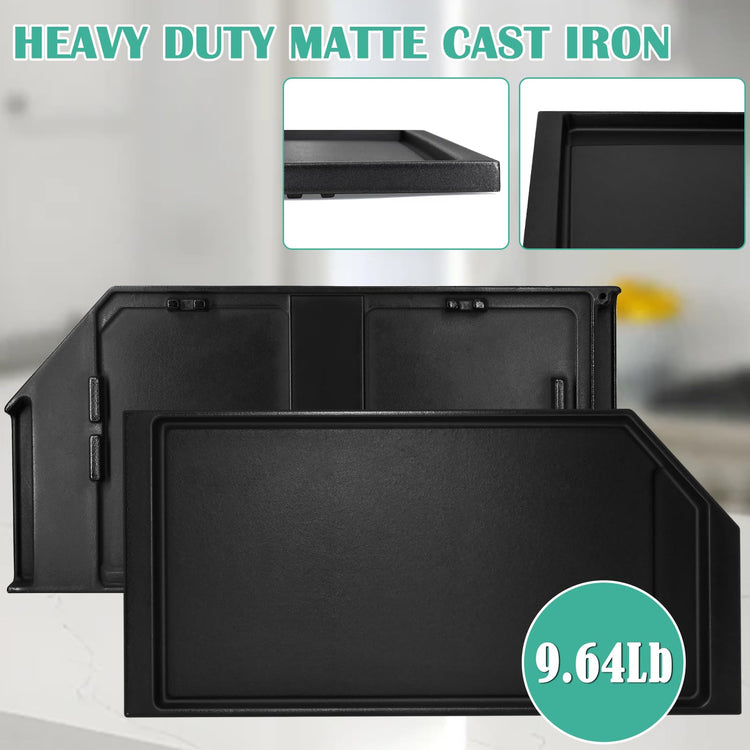 Cast Iron Griddle Replacement for GE Stove Top