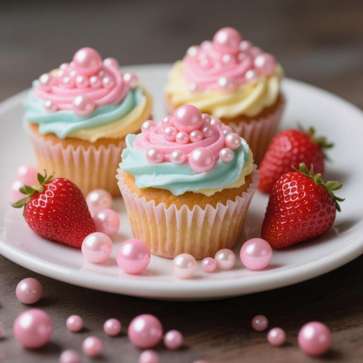 Pink Pearl Sprinkles for Cake Decorating (4.6 Ounce)