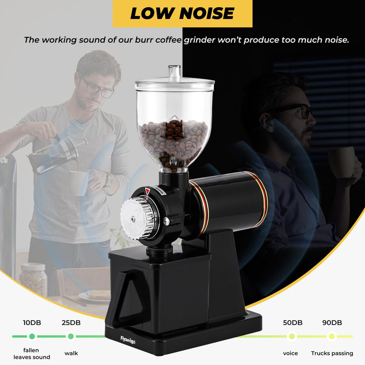 Electric Burr Coffee Grinder