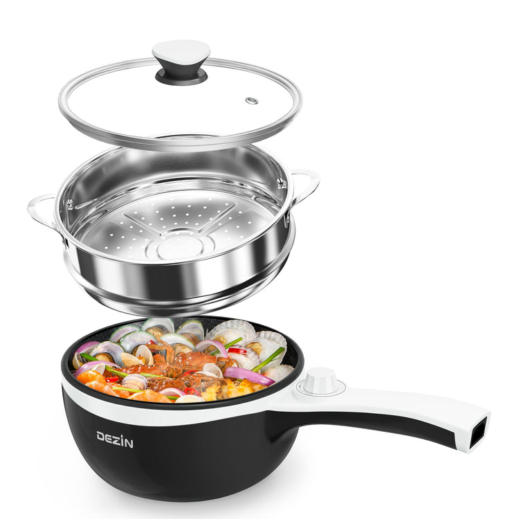Hot Pot Electric with Steamer