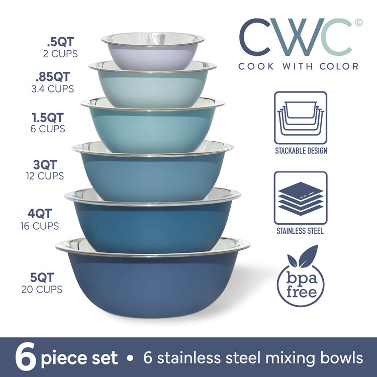 Stainless Steel Mixing Bowls Set