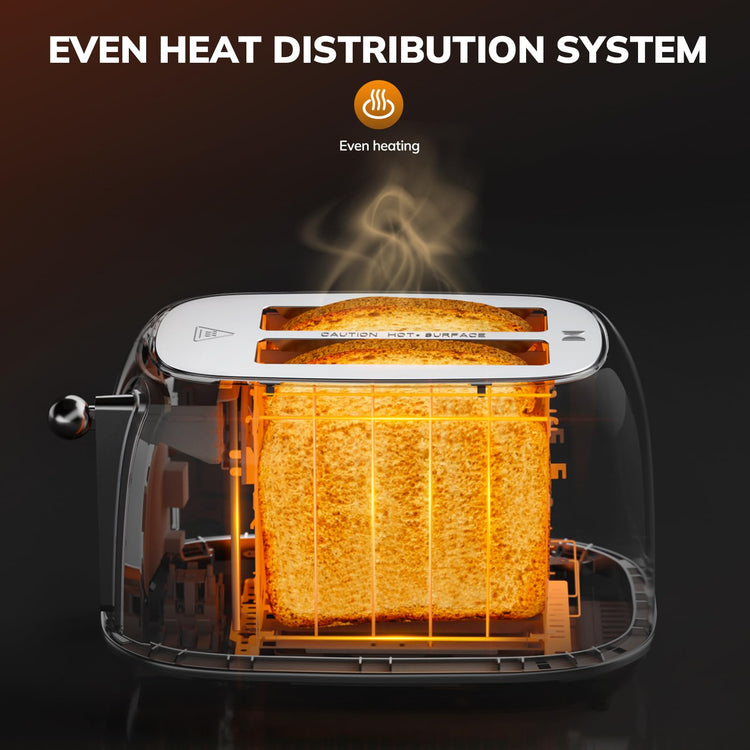 Smart Touch Screen Toaster 2 Slice