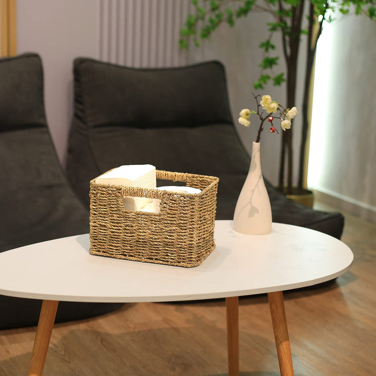 Large Wicker Baskets for Storage (3 Count)
