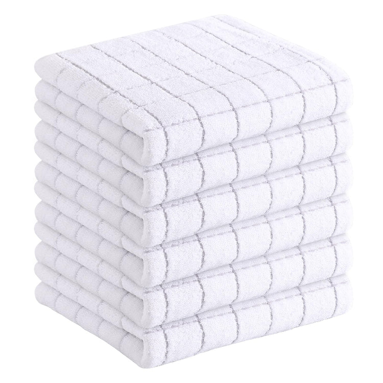 100% Cotton Terry Kitchen Towels (6 Count)