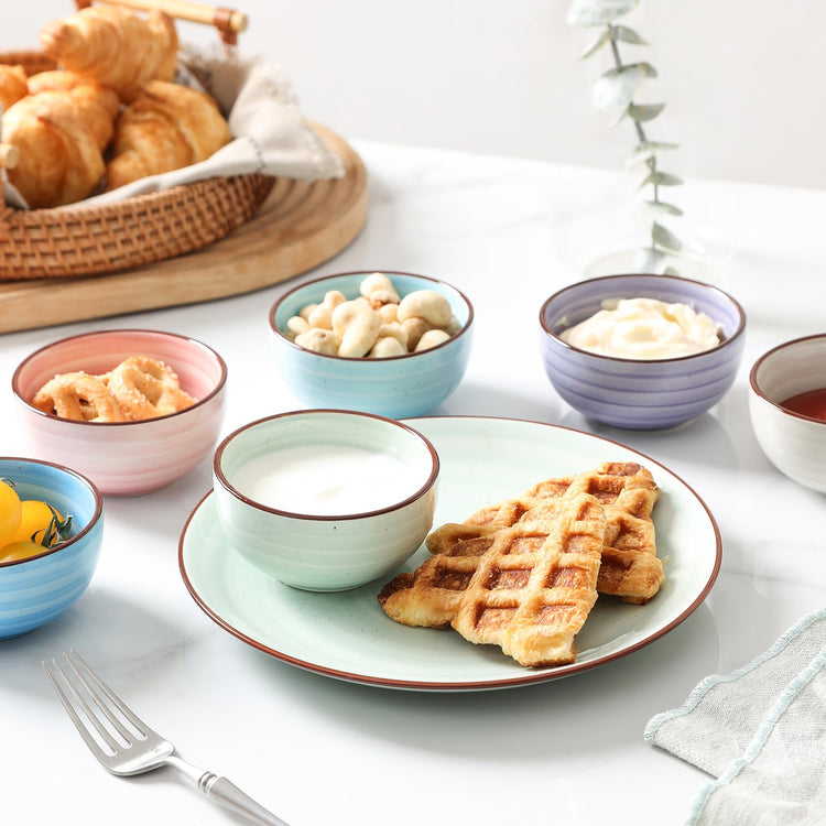 Ceramic Mini Bowls (6 Count)