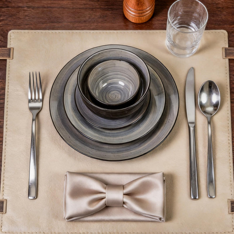 HomeVss Stoneware Sonoma Dinnerware Set