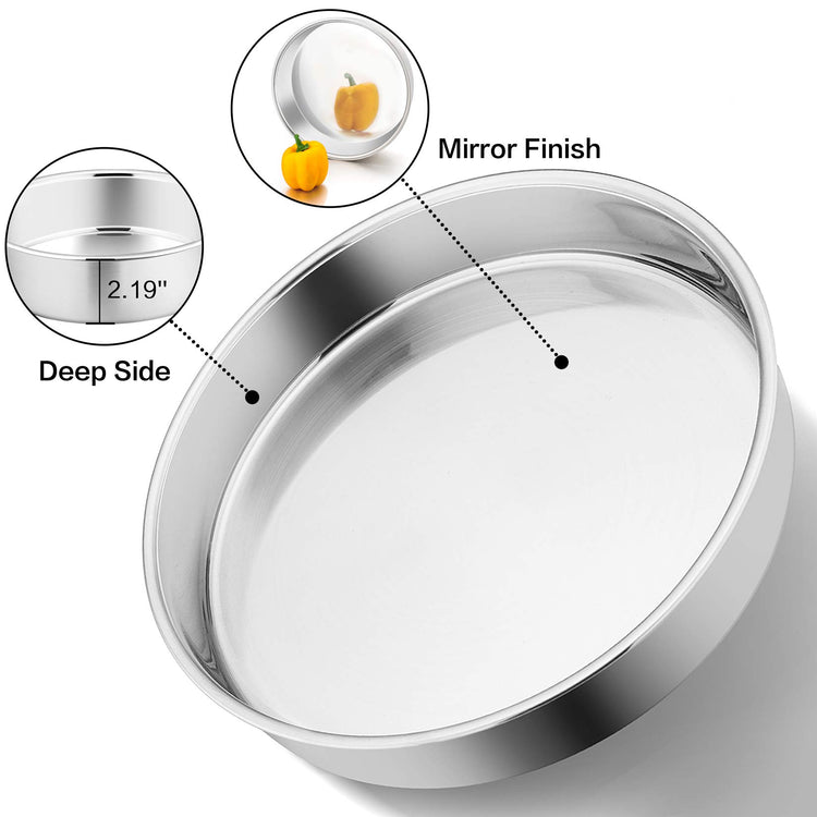 11 Inch Round Cake Pan Set of 3 (3 Count)