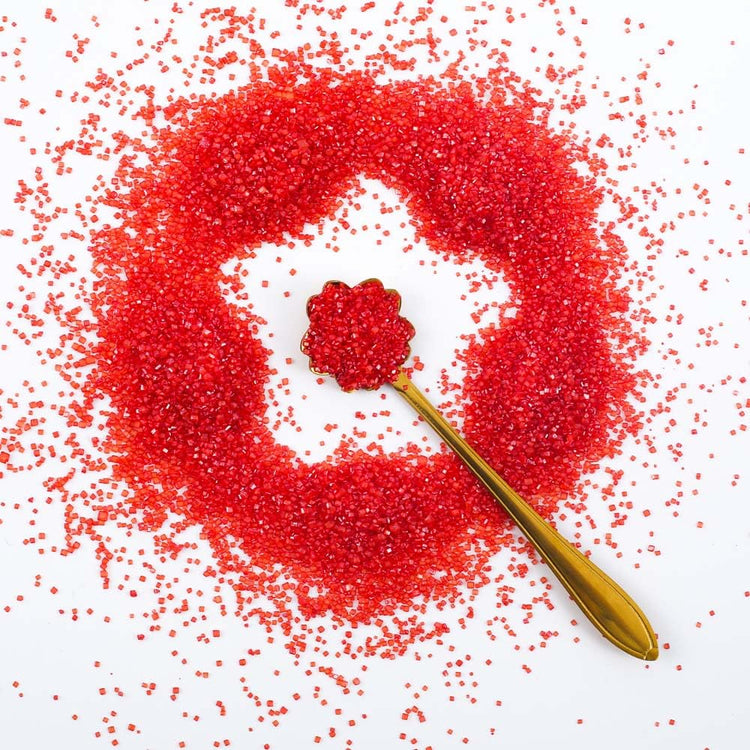 Red Sanding Sugar Sprinkles (3 Ounce)