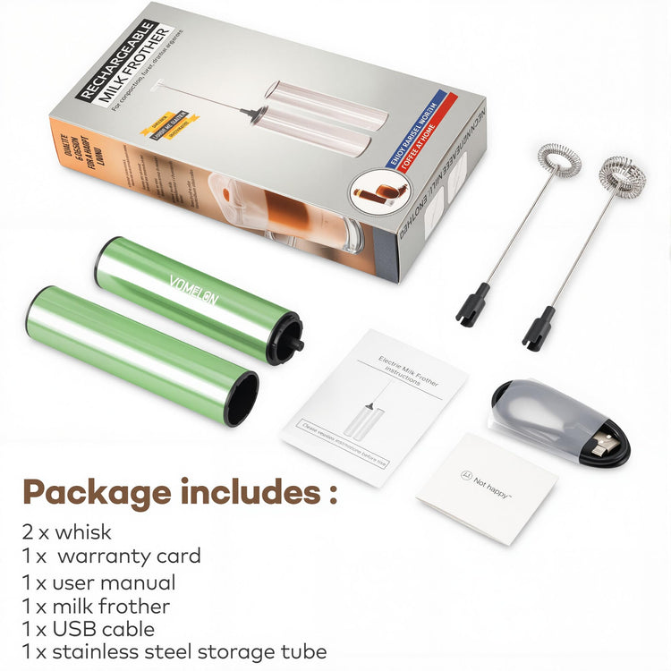 Rechargeable Milk Frother