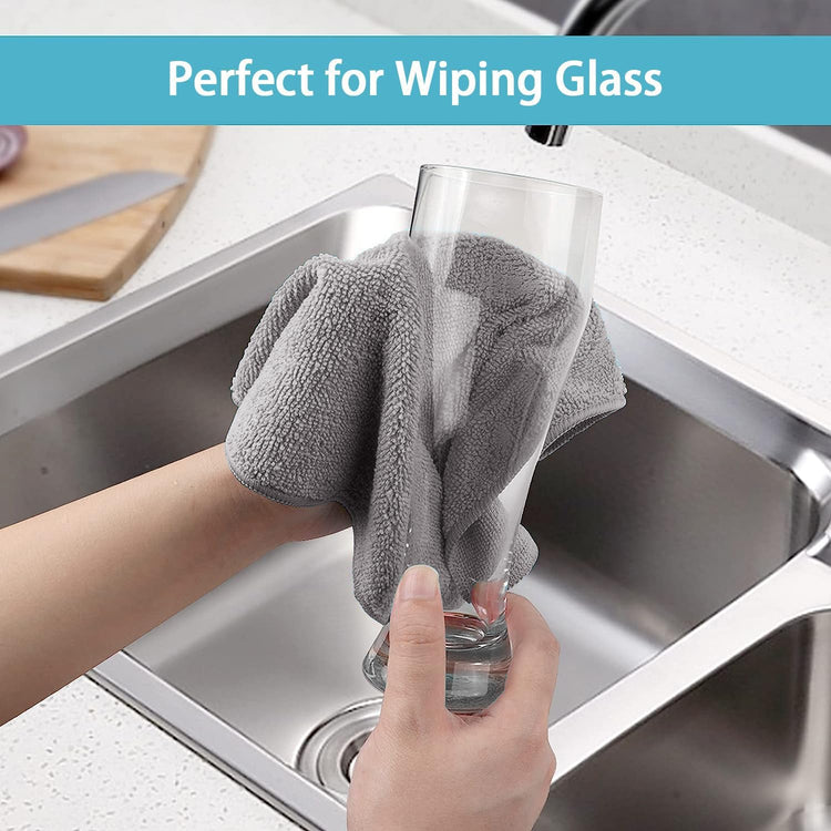 8PK Microfiber Cleaning Cloth (8 Count)