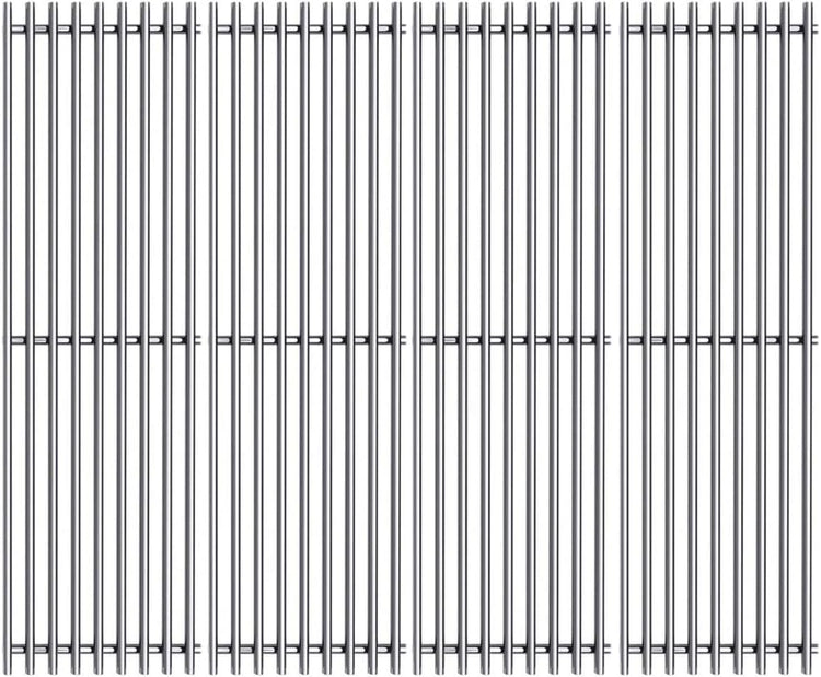 SES531 (4-Pack) 19 1/4" Stainless Steel Cooking Grid Grates for Nexgrill CK4CKWN, CG4CKW, CG4TCBN, CG4TCBRN, CG4TCN, CG4TDBRN, CG4TDN, CG5TCBN, CG5TCBRN, CG5TCN, CG5TDBRN, CG5TDN, CK4CKWN
