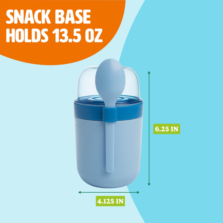 Travel Snack Cups with Spoons (2 Count)