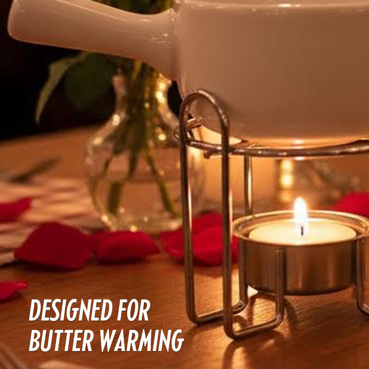 Butter Warmer with Handle for Seafood Set of 4