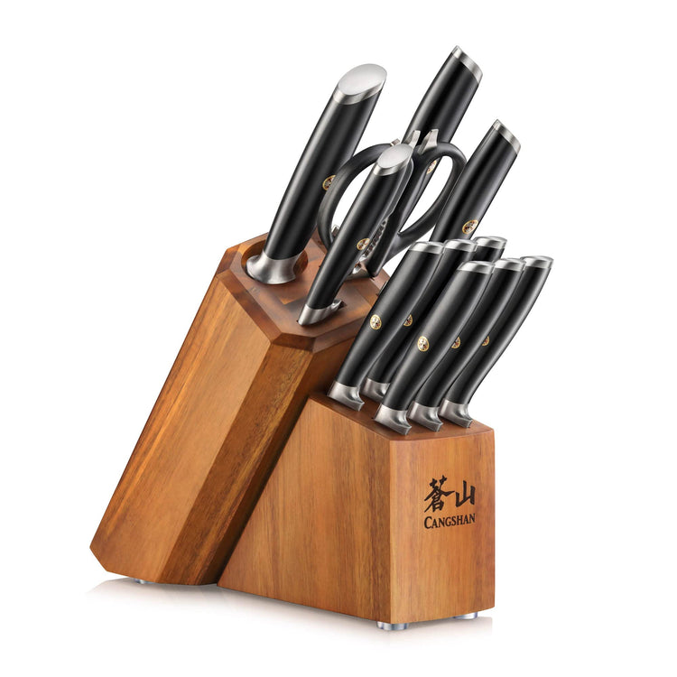 L Series 12 Piece Knife Block Set with 6 Steak Knives (12 Count)