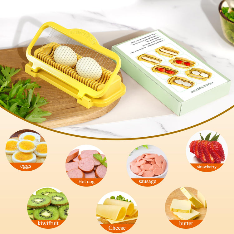Larger Banana Slicer Egg Slicer for Hard Boiled Eggs