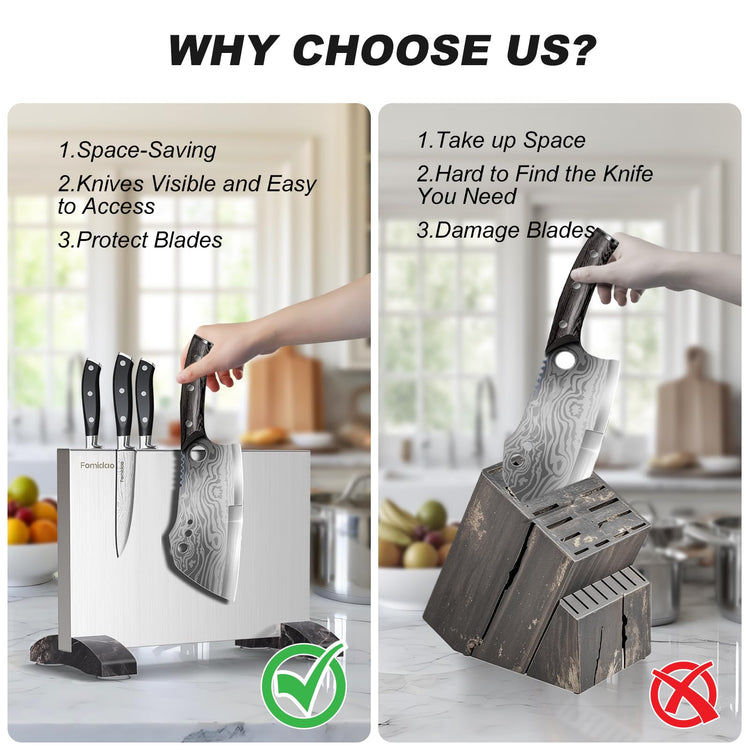 Magnetic Knife Block