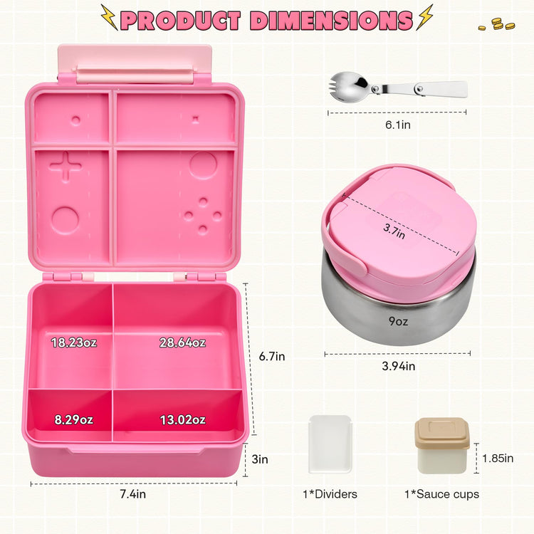 Game Bento Box for Kids