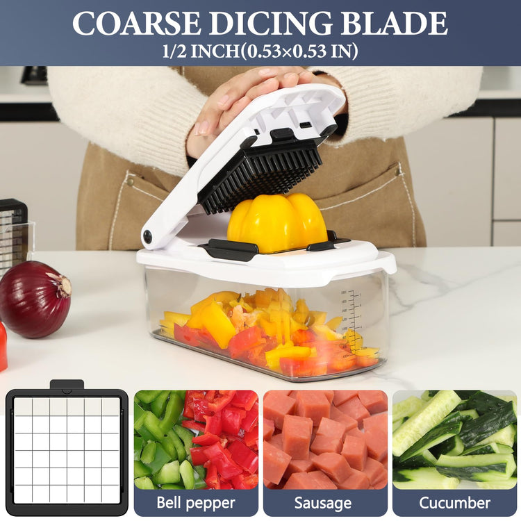 Chopper Vegetable Cutter with Container