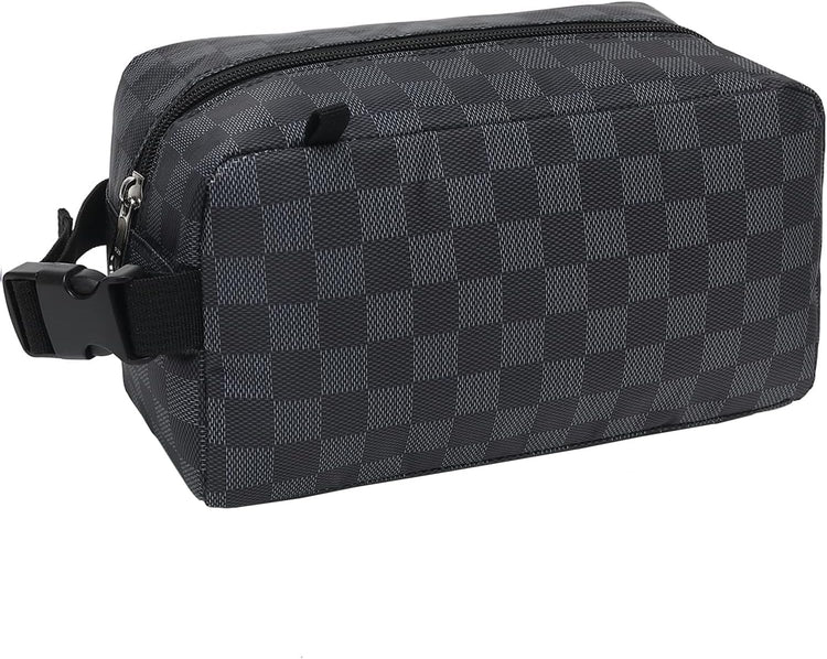 FlowFly Small Insulated Lunch box Portable Soft Bag Mini Cooler Thermal Meal Tote Kit with Buckle for Work, PlaidWithBuckle