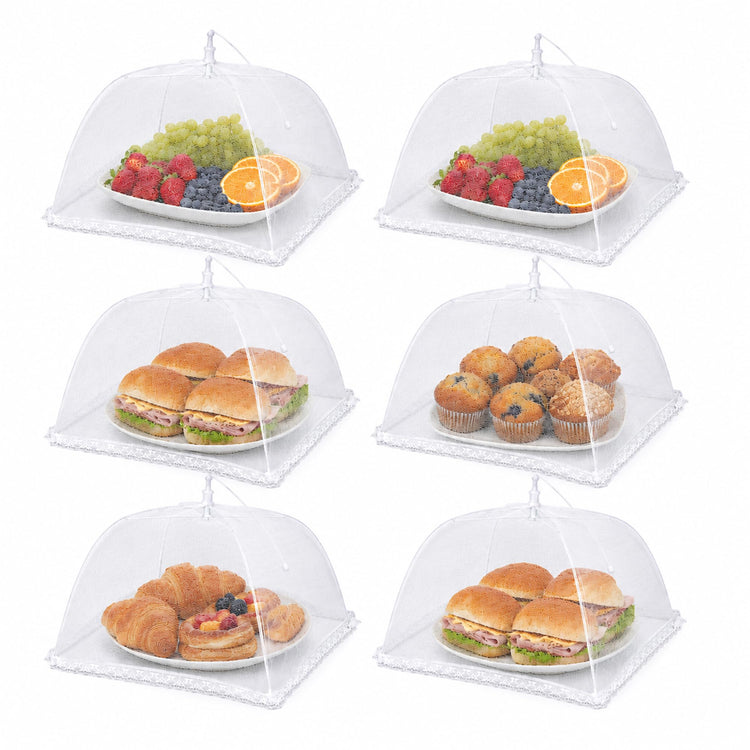 Pop Up Mesh Food Covers (6 Count)