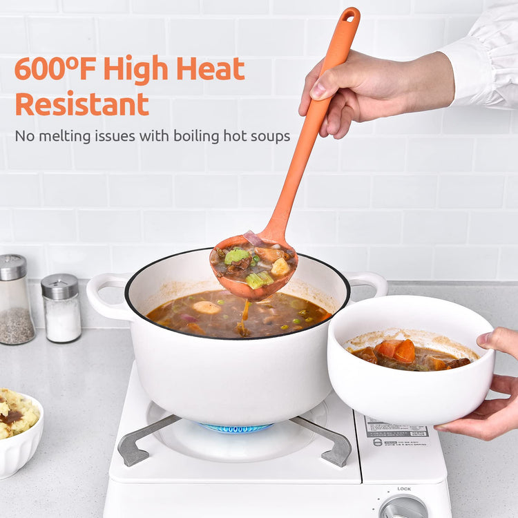 13 inch Silicone Soup Ladle