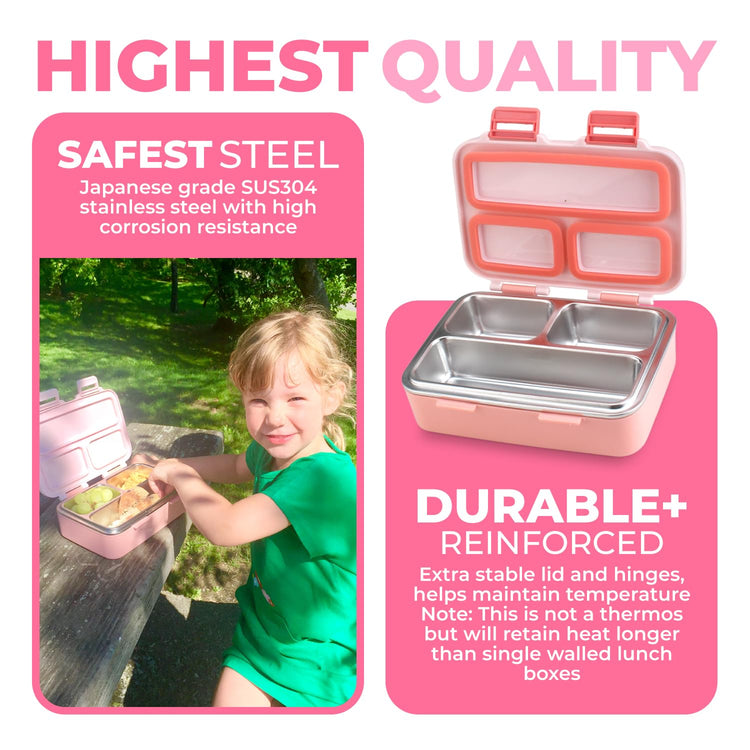 Small Stainless Steel Bento Box Lunch Container