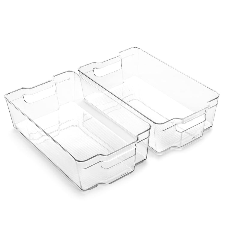 Stackable Storage Bins (2 Count)