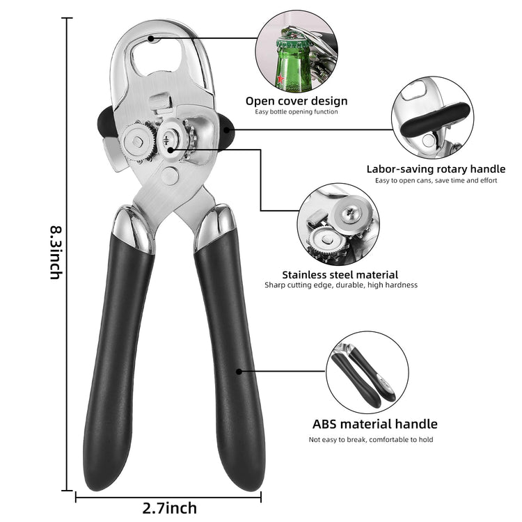 Multi function Manual Can Opener Bottle Opener
