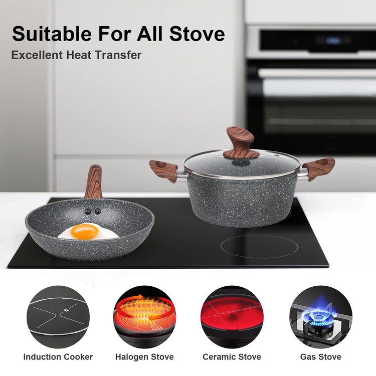 Pots and Pans Set Non Stick